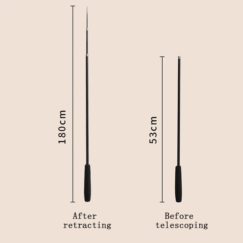 Extra Long 1.8m Telescopic Cat Stick Extended Fishing Rod Feather Cat Toy for Scratching And Boredom Relief - 6