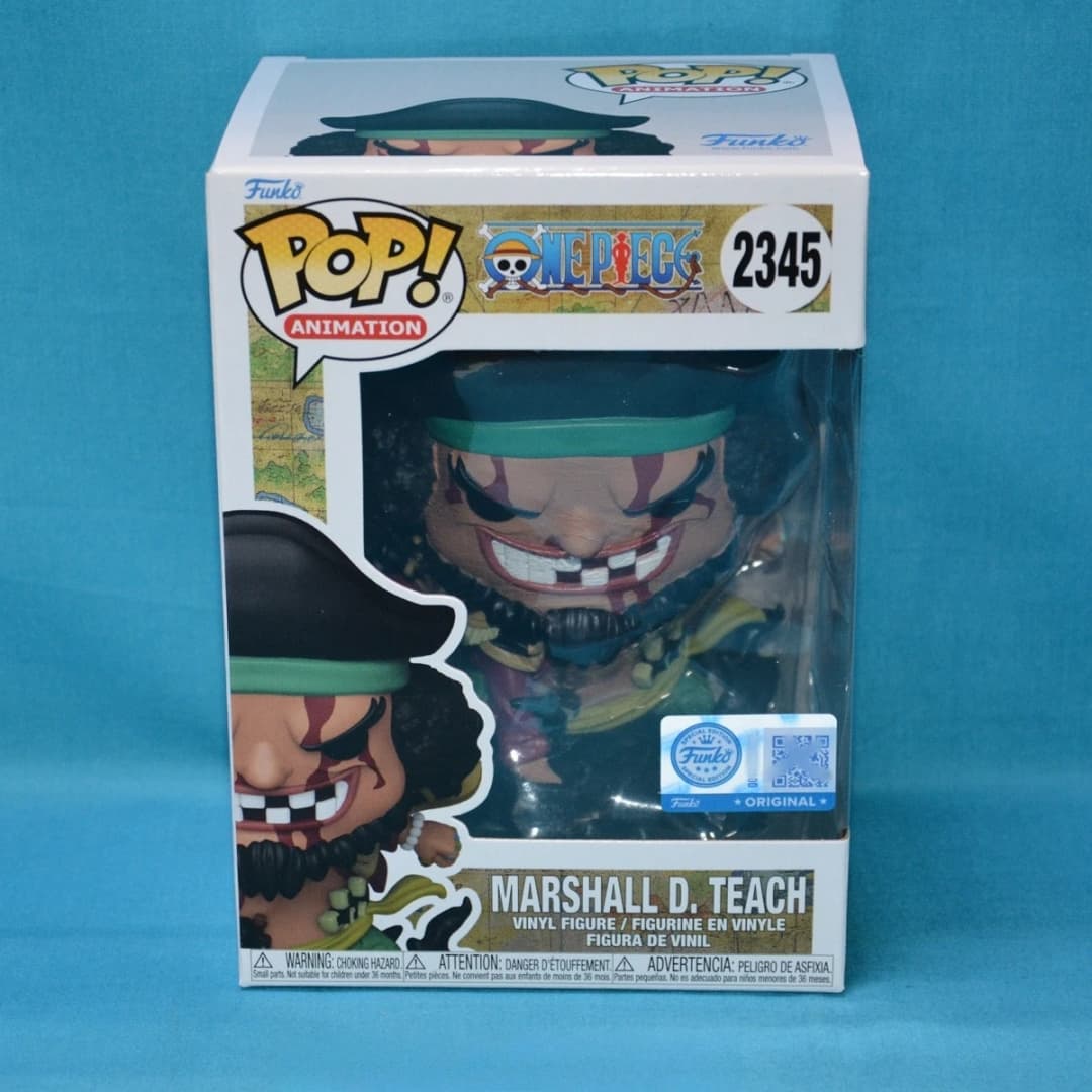 Anime One Piece Marshall D.Teach Black Hole Figure Funko Pop Official Licensed Authentic Statue Limited Edition Fans Toy Gift - 3