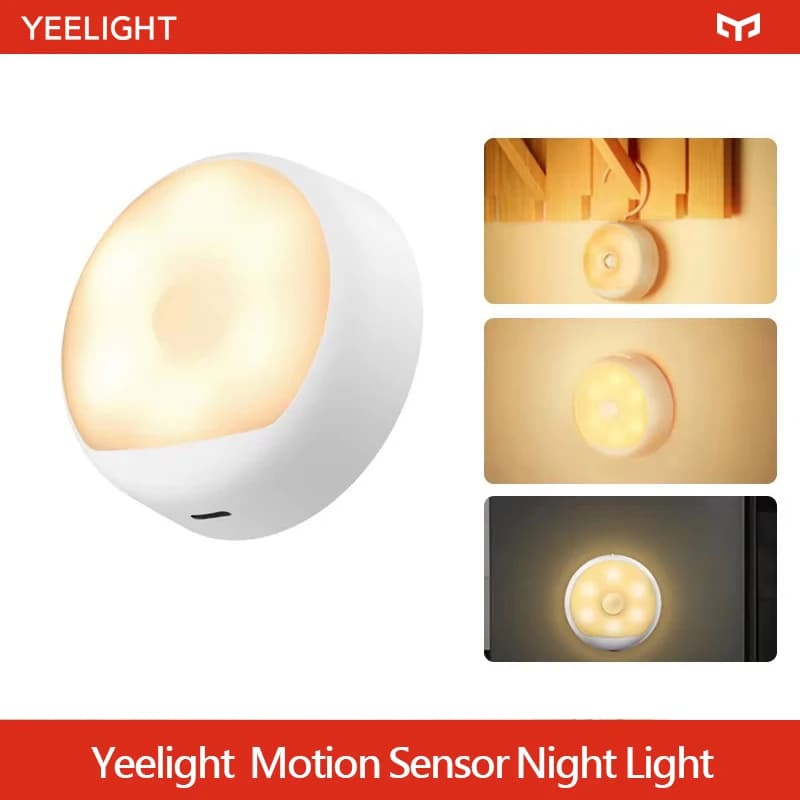 Yeelight Remote controller Rechargeable LED Corridor night Light Warm light Smart home for Kitchen Cabinet Wardrobe Aisle