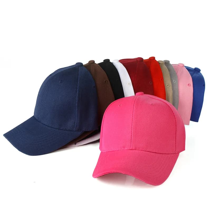 Candy Color Cute Baseball Caps For Children Kids Summer Hat Student Sun Protection Peaked Caps Travel Holiday Beach Sunshade Hat - 6