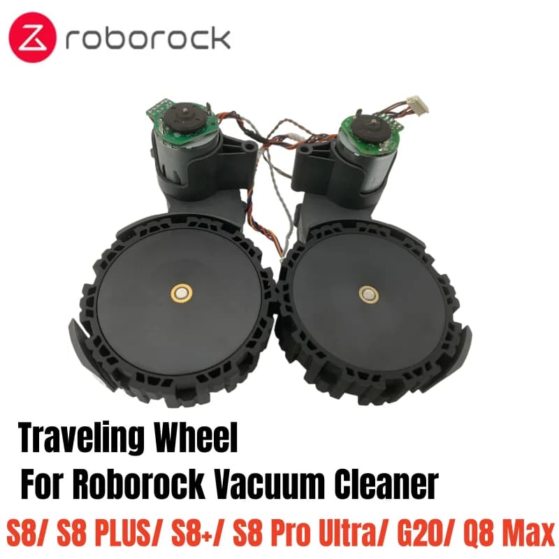 Original Roborock S8/ S8 PLUS/ S8+/ S8 Pro Ultra/ G20/ Q8 Max Left and Right Walking Wheels Vacuum Cleaner Wheel Accessories