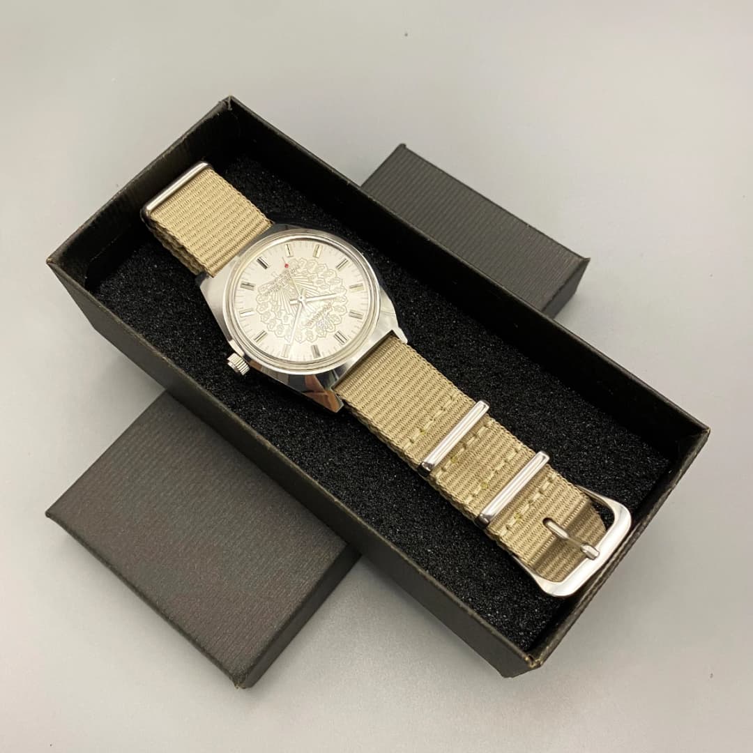 ساعة يد ميكانيكية يدوية التعبئة من شنغهاي موديل 7120، تصميم باوهاوس، مقاومة للماء، ستانلس ستيل، مناسبة للدروب شيبينغ - 5