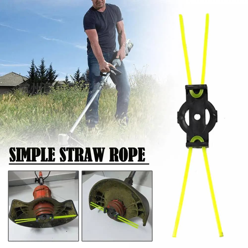 1/3/5pcs Simple Grass Rope Mower Accessories Straw Rope Wear-resistant Mower Head Replacement Outdoor Garden Accessories Tools - 2