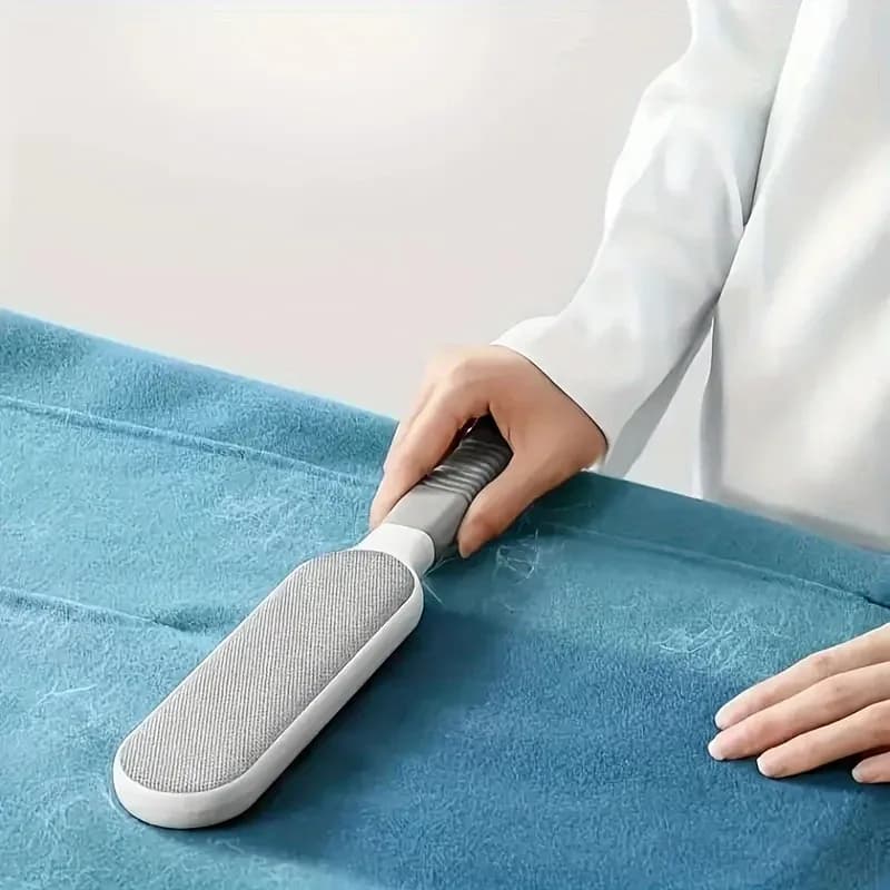 Double-Sided Pet Hair Remover, Manual Electrostatic Sticky Lint Brush, for Cat, Clothing, Sofa, Furniture, Carpet Cleaning - 3
