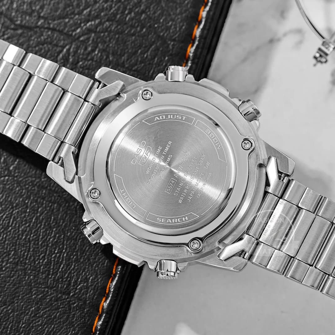Casio watch men top brand luxury set quartz 50m Waterproof men watch Sport Wrist military Luminous Watch masculino AMW-880 - 5
