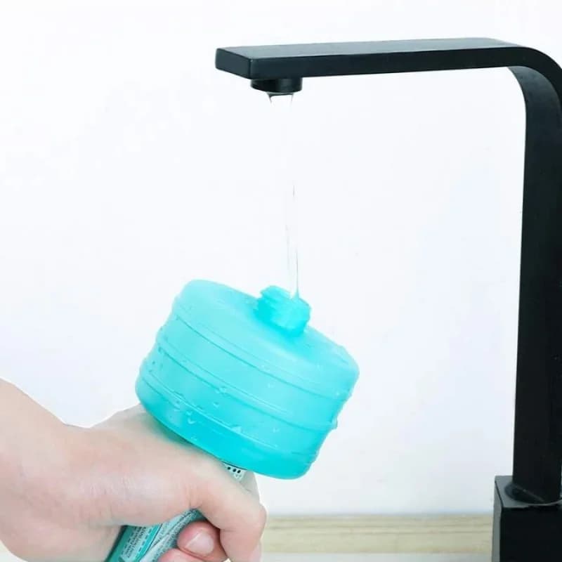 2 قطعة دمبل قابل للتعديل سعة 1000 مل، دمبل مائي للتدريب في الصالة الرياضية، معدات تمارين فقدان الوزن للنساء، تدريب اليوغا - 5