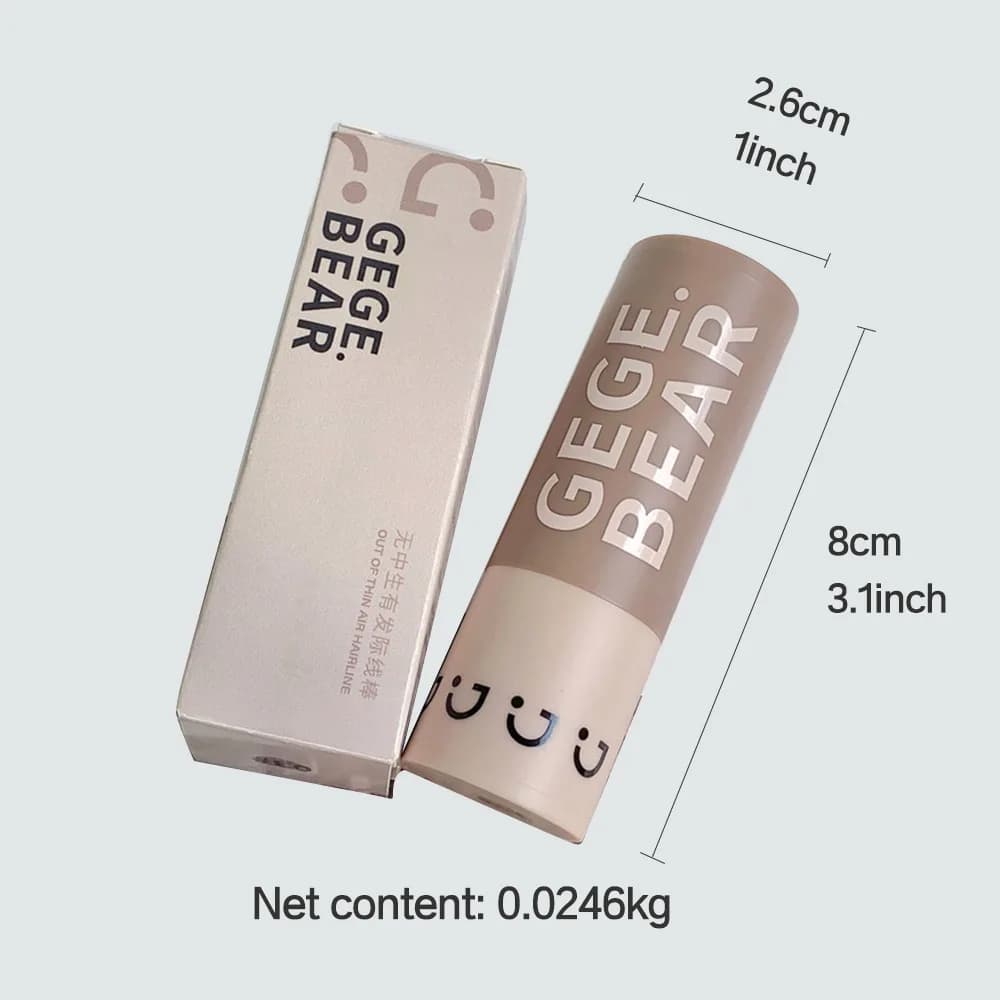 Gege Bear Waterproof Hair Shadow Powder Women Men Hair Concealer Natural Cove Hairline Shadow Stick - 6