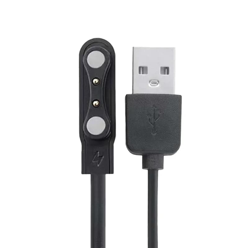 كابل شحن USB لساعة Xiaomi IMILAB KW66 الذكية Haylou Solar RT LS05/Ticwatch GTX CXB01/YAMAY SW022 W26 - 4