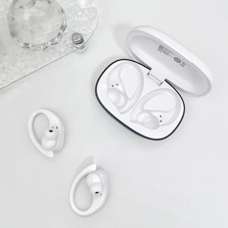Lenovo LP75 OWS Wireless Bluetooth 5.3 Earphones Gaming Noise Reduction Headphones LED Digital Display Waterproof Sports Headset