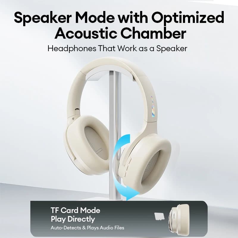 Lenovo Original Bluetooth Earphones Over-ear Foldable Computer Wireless Headphones Noise Cancellation HIFI Stereo Gaming Headset - 3