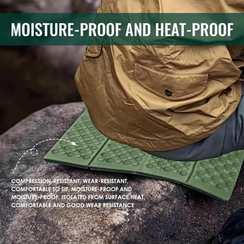 1PC Seat Cushion Outdoor Foldable Thermal Seat Pads Outdoor Foldable Seat Mat Waterproof Portable for Outdoor Playground Garden - 3