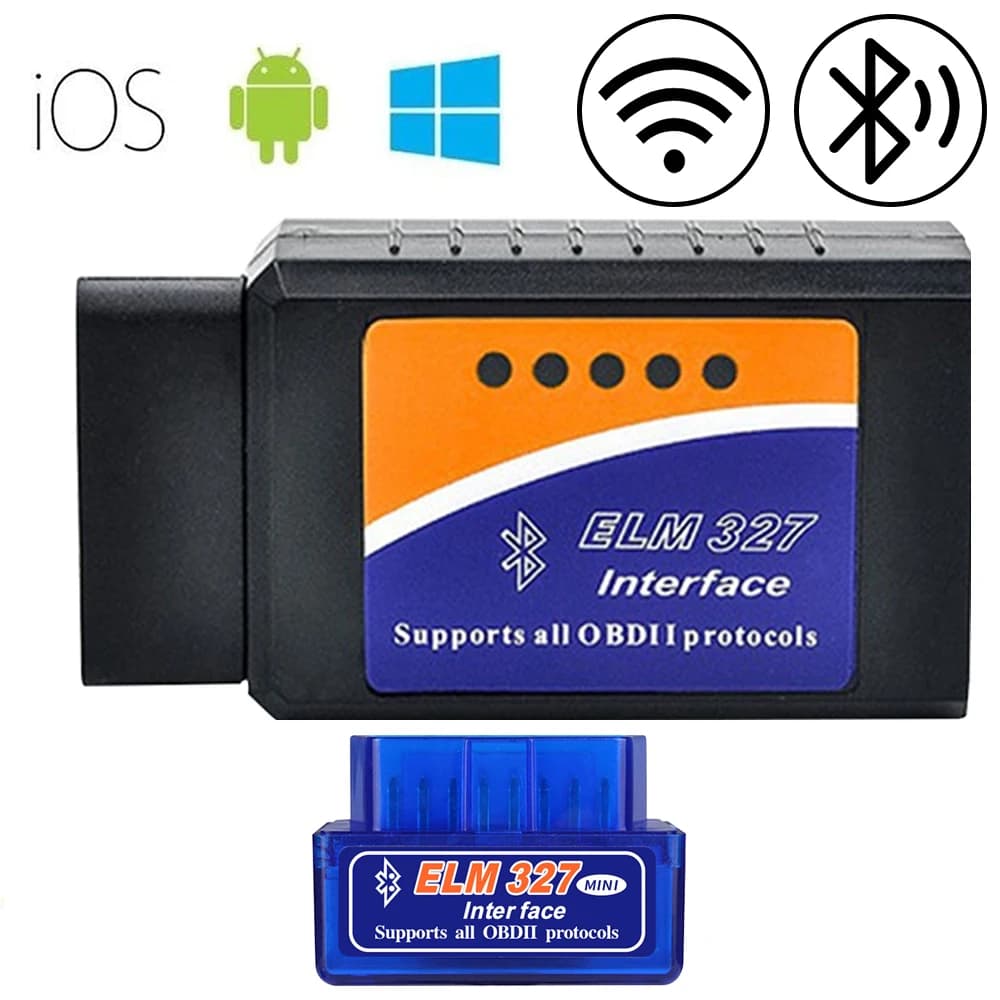 ماسح ضوئي OBD2 ELM327، أداة قارئ رموز كشف الأعطال للسيارات V1.5، واي فاي بلوتوث OBD 2 لأدوات إصلاح السيارات أندرويد وآي أو إس