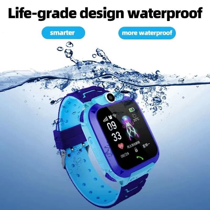 Q12 Kids Smart 2G Call Phone Watch Waterproof Mother Children GPS Monitor Boy Girls SOS Child Sports Digital Watches Tracker - 3