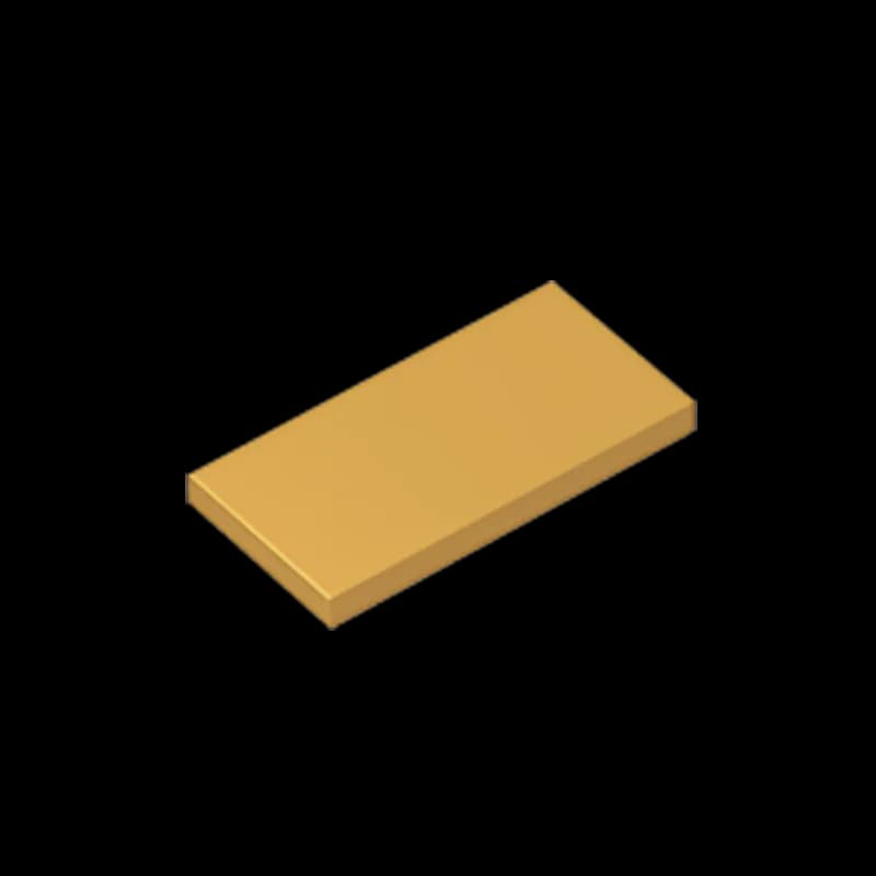 Gobricks GDS-614 Tile 2 x 4 compatible with lego 87079 pieces of children's DIY  Educational Building Blocks Technical - 5