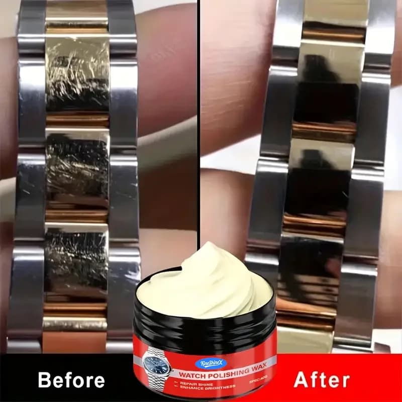 Instant Watch Polishing Paste-Metal Frame Renewal Cream,Strap and Screen Scratch Repair,Metal Jewelry Repair,Repair Tools & Kits - 2
