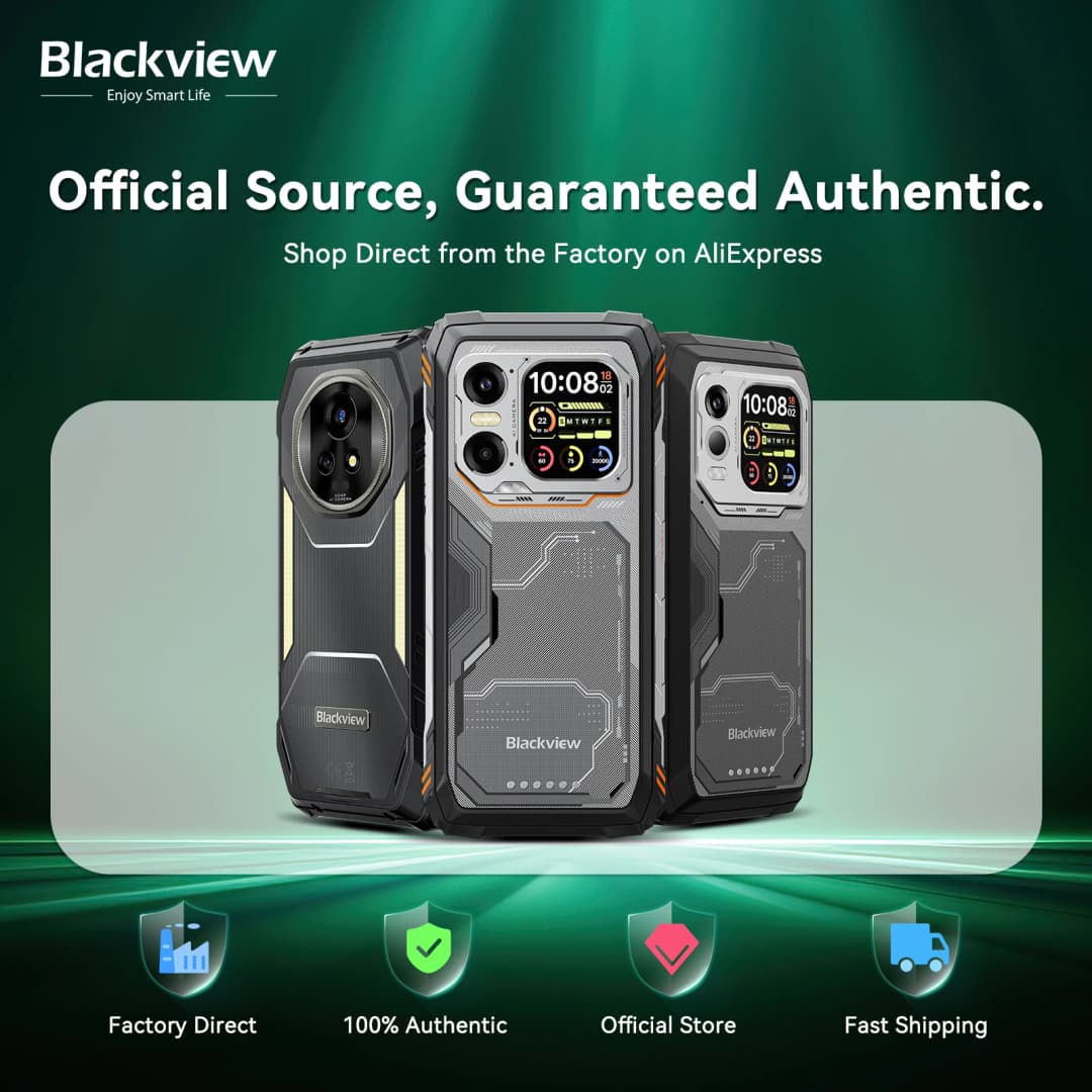 Blackview XPLORE 2 Satellite Rugged Smartphone Android 15 20000mAh Battery 6.73" 3.2K 120Hz AMOLED Display satellite communicati - 6