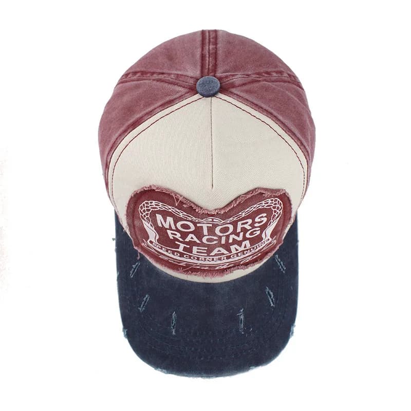 Unisex Washed Cotton Cap Letter Embroidery Baseball Cap For Men Women Streetwear Dad Hats - 3