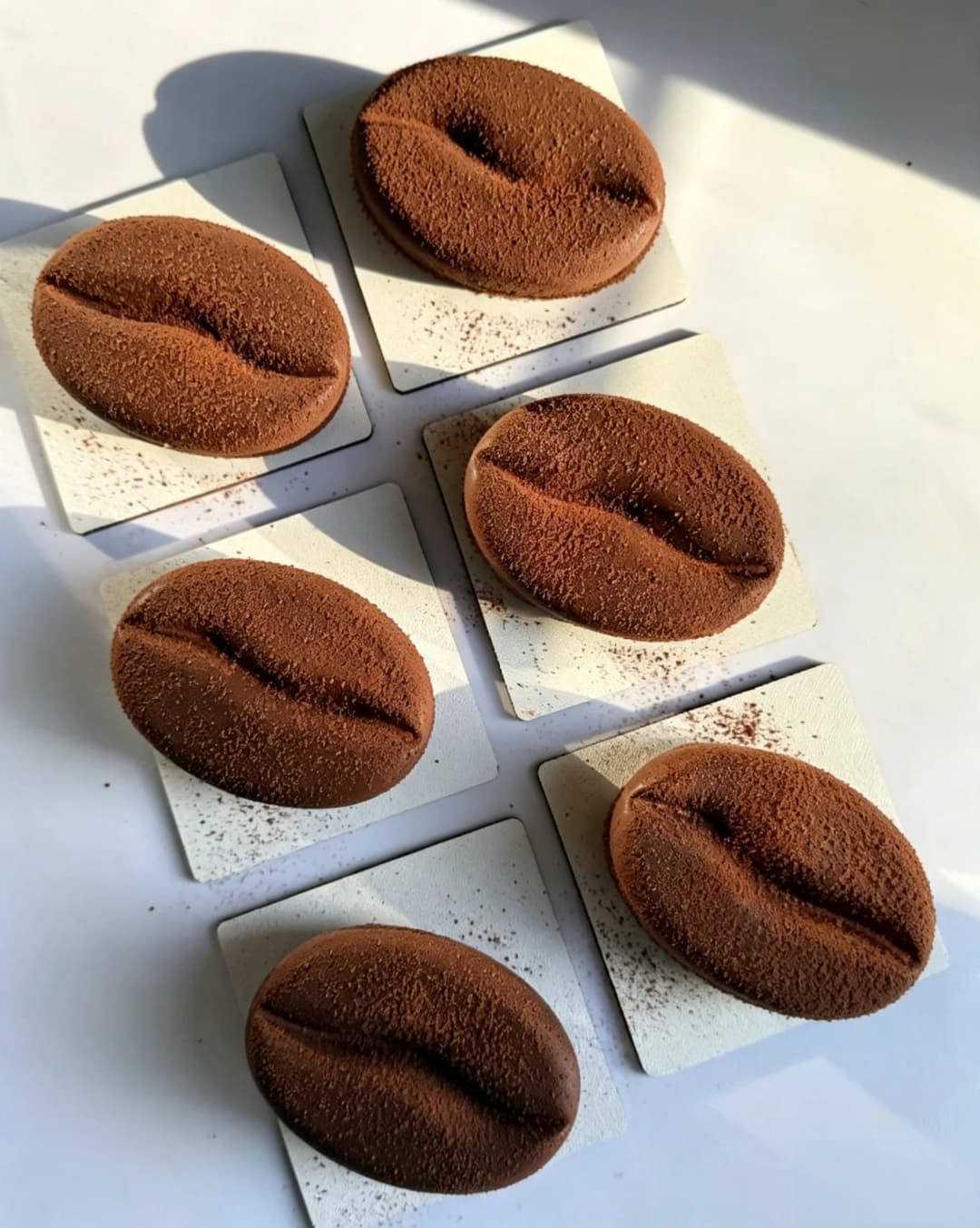 6 Cavities 3D Coffee Bean Silicone Ice Cube Mold Beans Mould Candy Fondant Mousse Cake Milk Chocolate Dessert Soap Wax Molds - 4