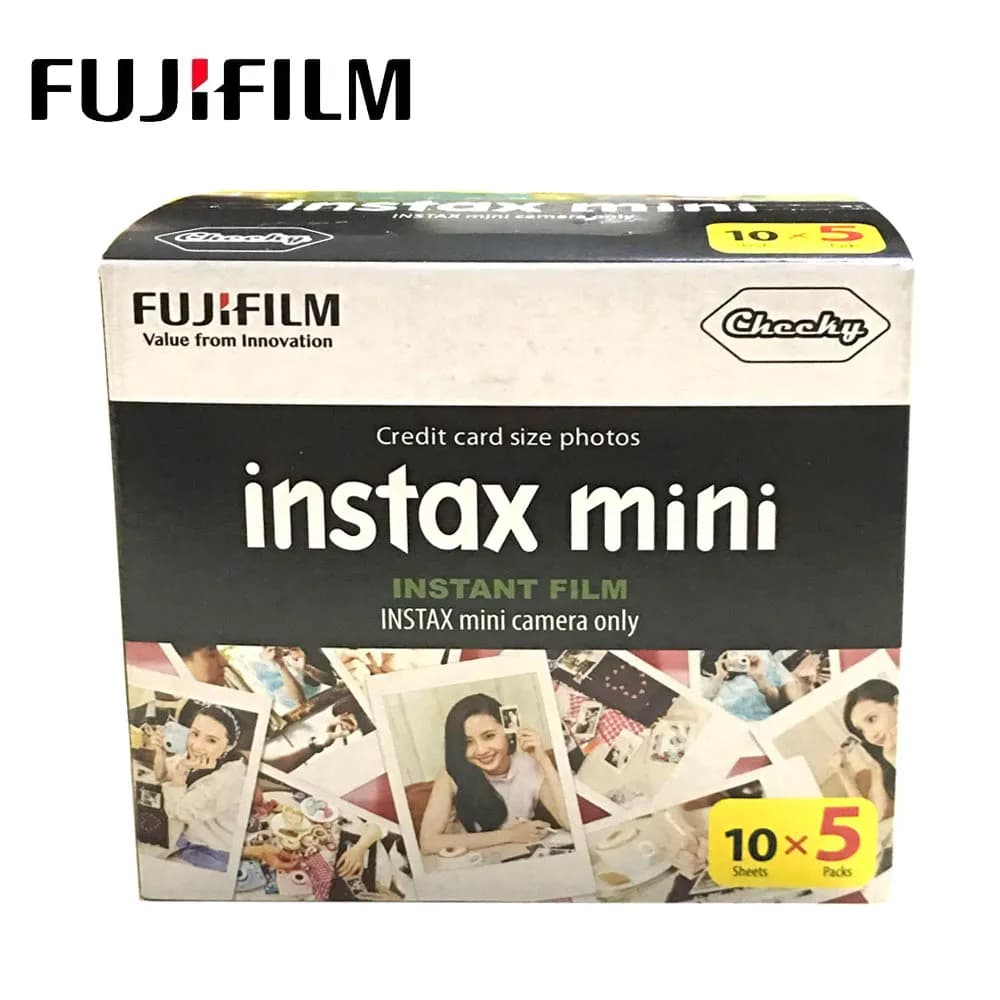 Fujifilm Instax Mini Film White Edge 10-100 Sheets Instax Mini LiPlay 11 12 8 7s 70 90 SP-2 LINk Instant Camera Photo Film Paper - 3