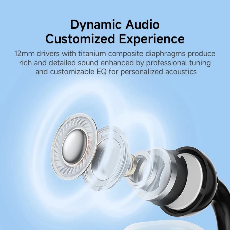 سماعات أذن بلوتوث مفتوحة Edifier Comfo Q، لاسلكية، مشبك أذن رياضي، مقاومة للماء IP54، مكالمات واضحة، وقت تشغيل 32 ساعة - 3