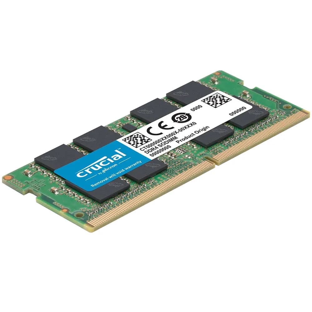 ذاكرة رام Crucial Micron DDR4 بسعة 8 جيجابايت و4 جيجابايت و32 جيجابايت و16 جيجابايت بتردد 3200 ميجاهرتز و2133 و2400 و2666 ميجاهرتز لاجهزة اللابتوب PC4-21300 و19200، ذاكرة SODIMM للاجهزة المحمولة - 6