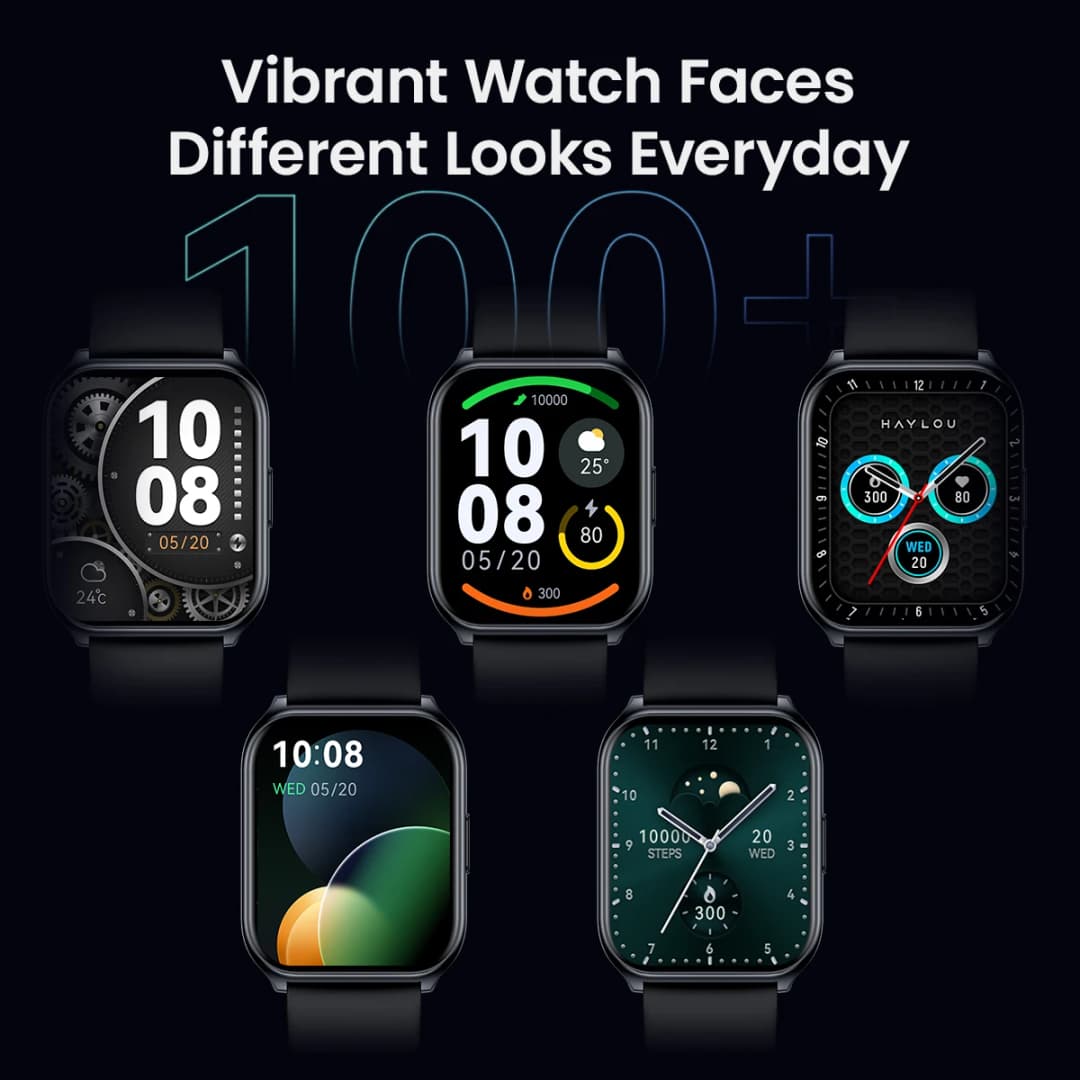 HAYLOU Watch 2 Pro (LS02 Pro) Smart Watch 1.85'' HD Display SpO2 Heart Rate Monitor 100 Workout Modes Smartwatch for Men Women - 3