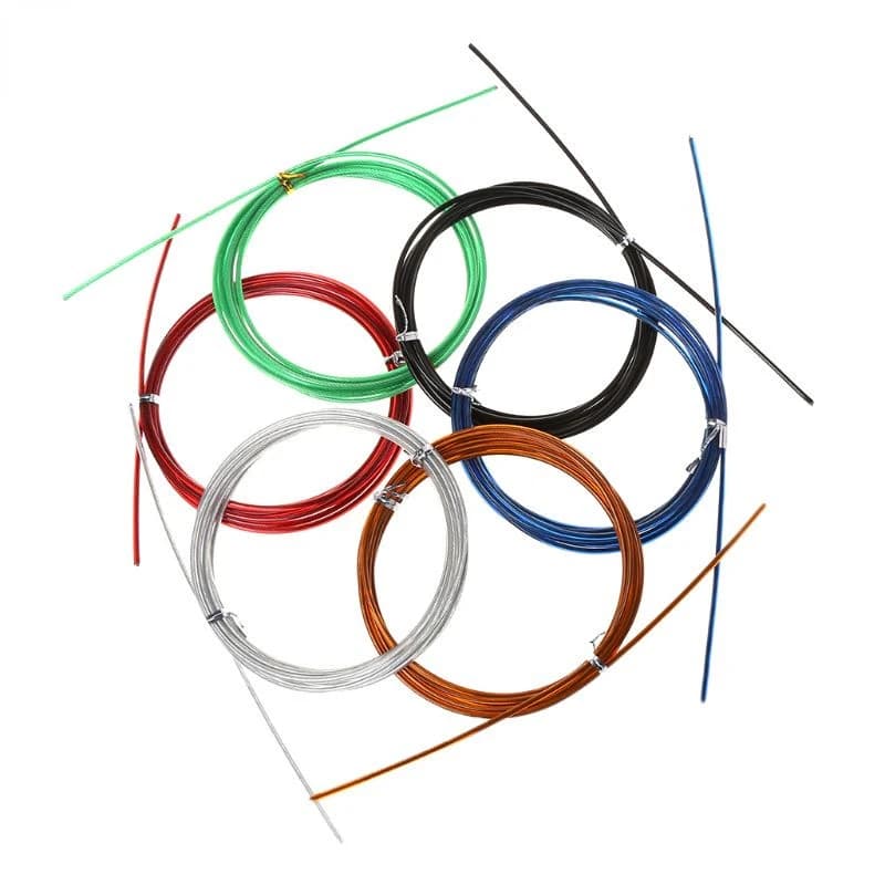 سلك فولاذي قابل للاستبدال بطول 3 أمتار لحبال قفز السرعة، حبل طفر احتياطي