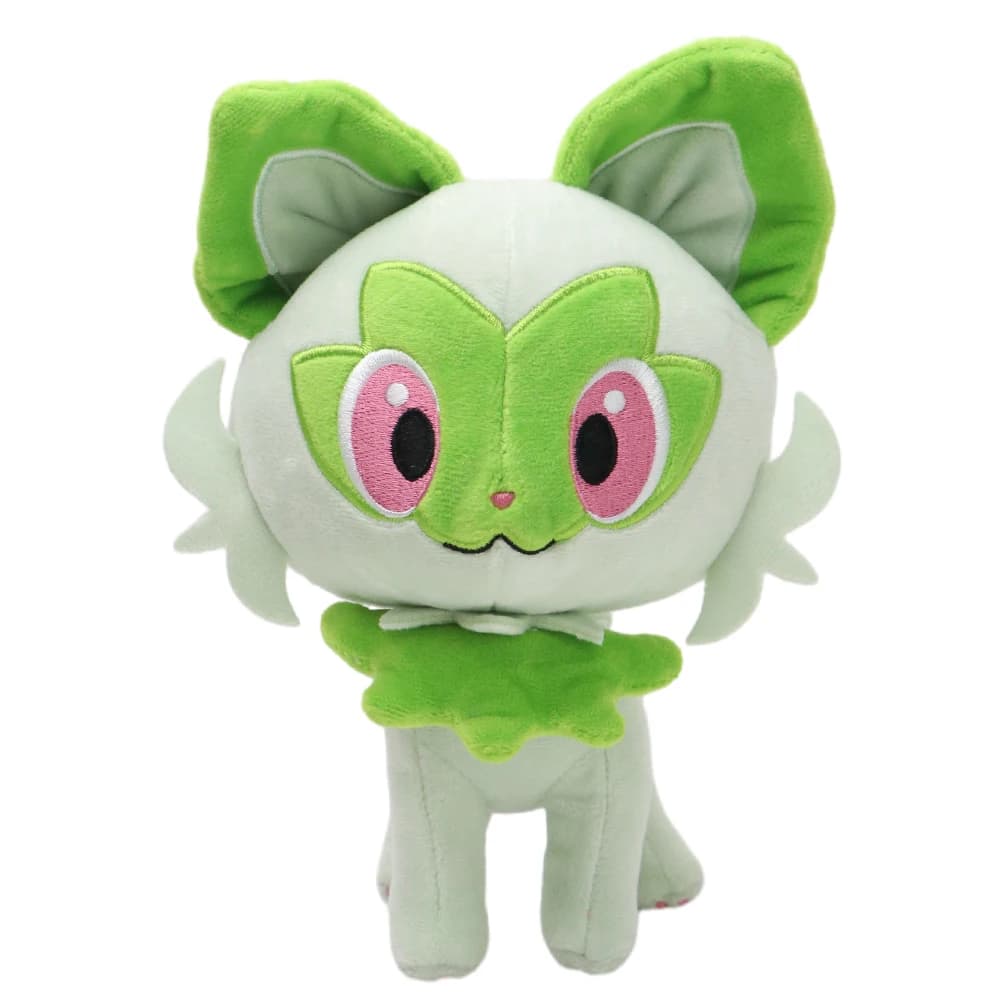 New Sprigatito Floragato Meowscarada Pokemon Plush Toy Soft Anime Stuffed Animal Peluche Toys Gift for Boys Girls Kids - 5
