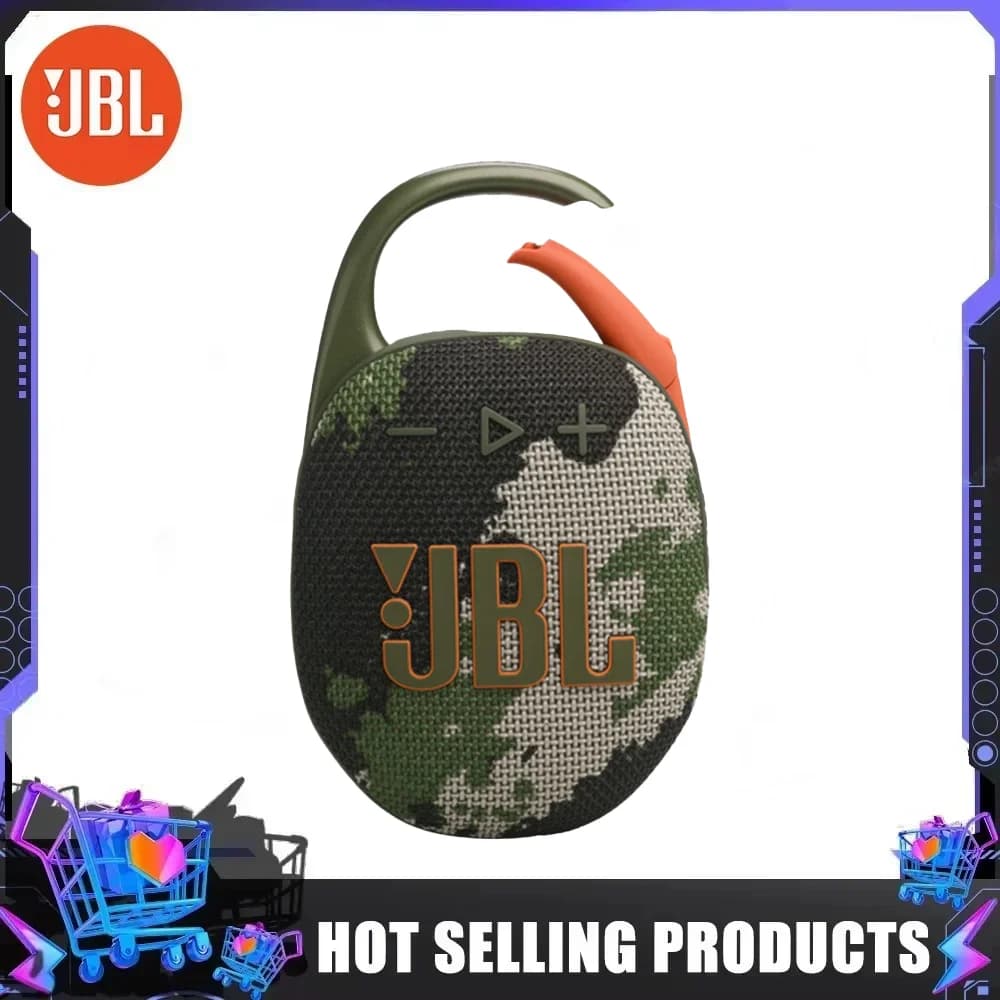 JBL Clip 5 Portable Bluetooth Speaker, Official Samsung Partner, Pro Deep Bass Wireless Mini Music Box, IP67 Waterproof For Outd - 2