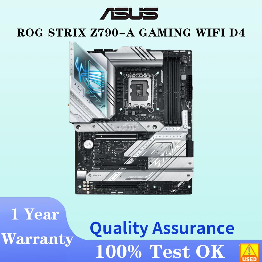 لوحة أم أسوس ROG STRIX Z790-A للألعاب، مقبس LGA1700، ذاكرة DDR4 حتى 5333 ميجاهرتز (OC)، شريحة Z790، ATX - 5