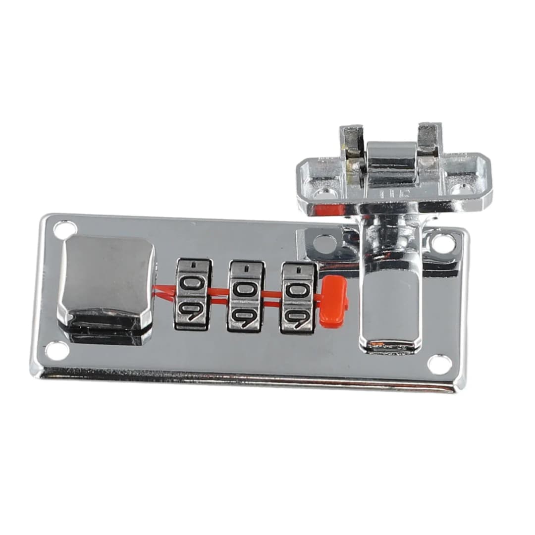 الجمع بين قفل بكلمة مرور قفل الأمتعة قفل حقيبة مكافحة سرقة قفل برمز الحديد ملحقات الأجهزة المنزلية - 5