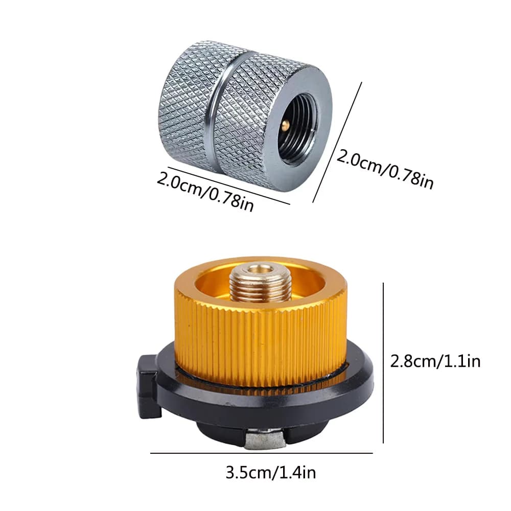 Outdoor Camping Gas Stove Propane Refill Adapter Gas Tank Connection Line Burner Adapter LPG Cylinder Hose Connector - 4