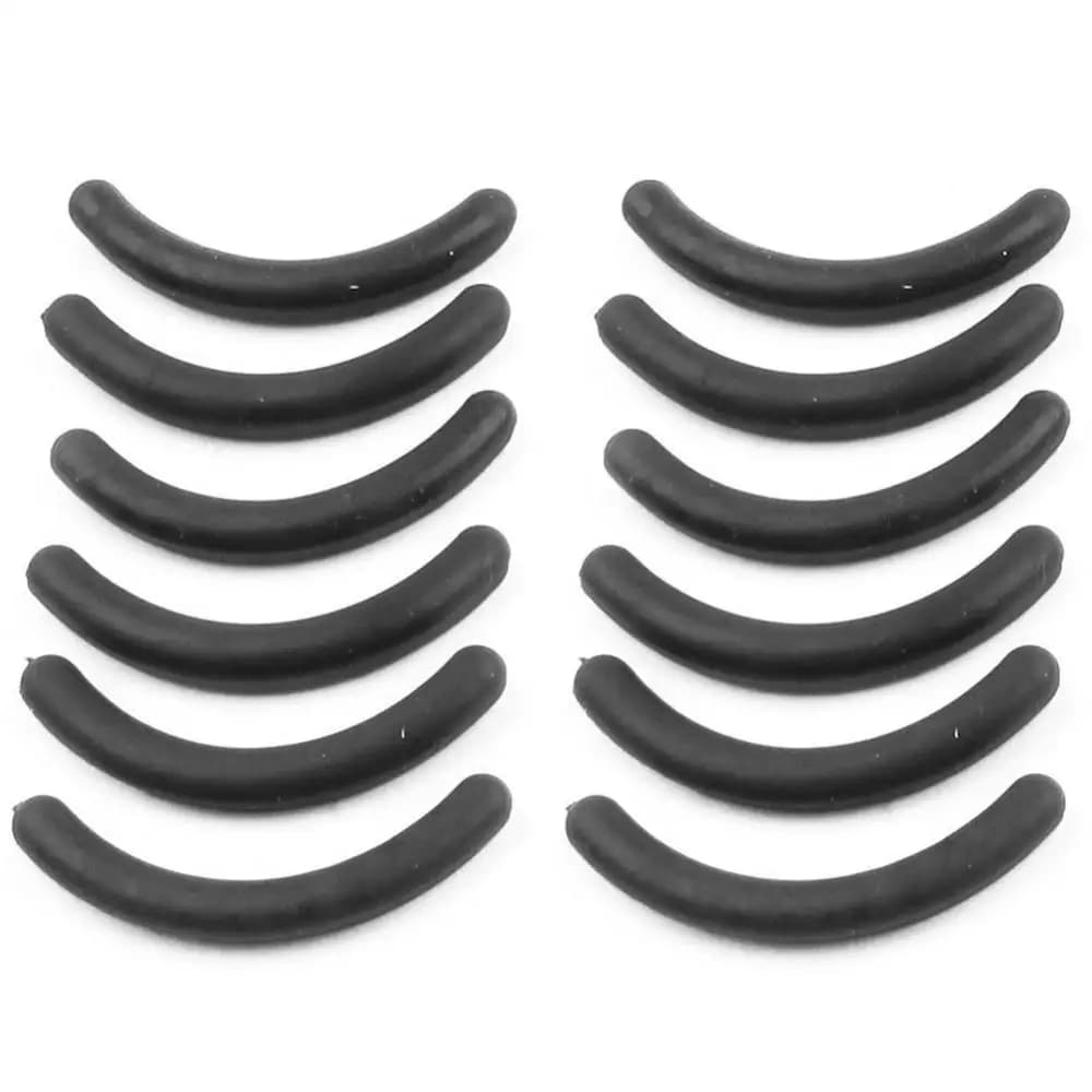 12 قطعة من وسادة تجعيد الرموش المطاطية، أداة مكياج لتجعيد الرموش، وسادات إعادة تعبئة بديلة