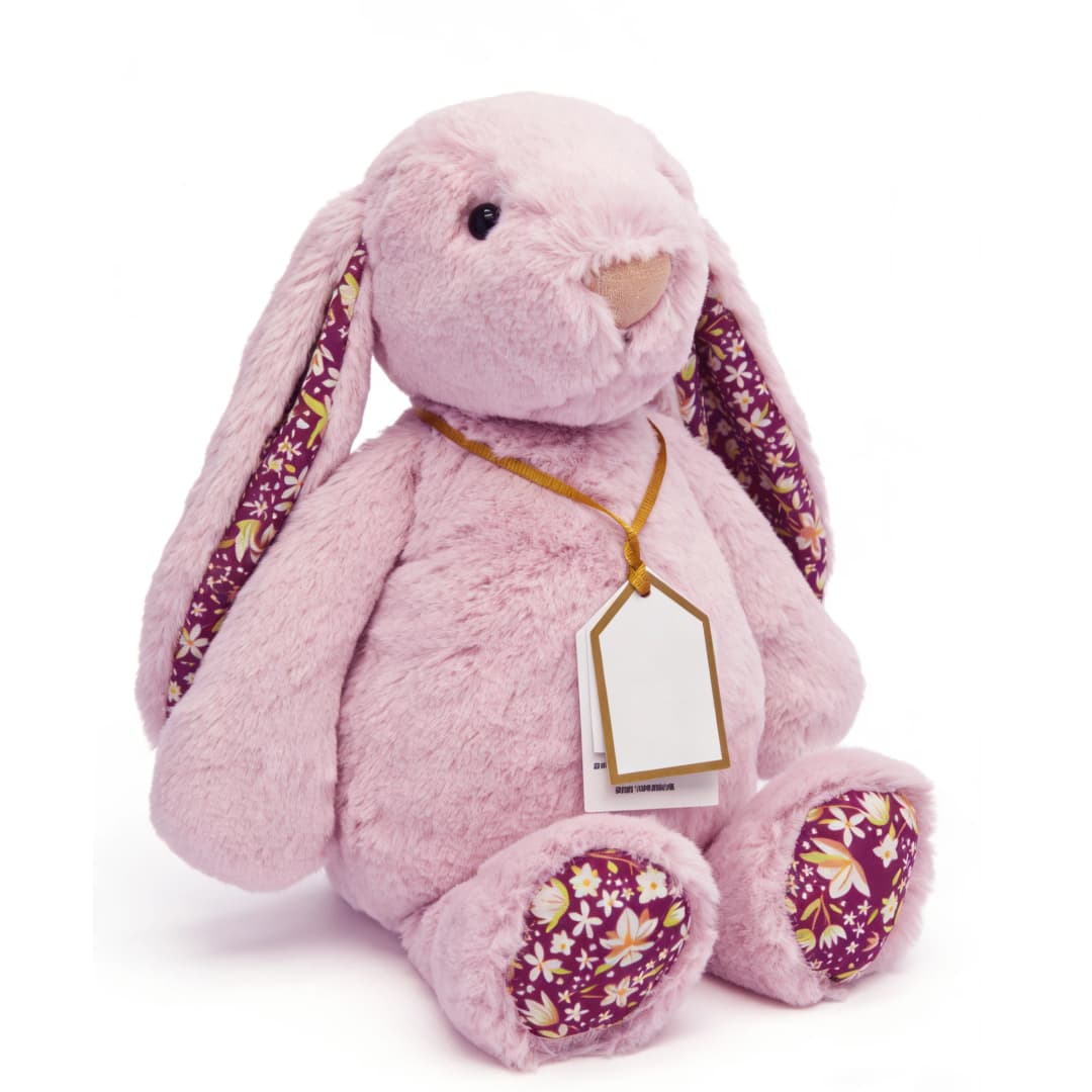 2026 Easter Day Rabbits Soft Stuffed Plush Toys Spring Flowers Bunny Cute Animal Plushies Doll Gifts Happy Easter Party Decors - 3