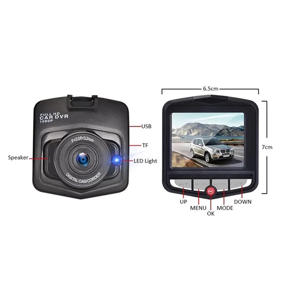 XUSHIDZ 2026 NEW HD 1080P Dash Camera G-sensor Dashcam Car Camera Vehicle Video Recorder DVR Dash Cam Super Night Vision HDR - 6