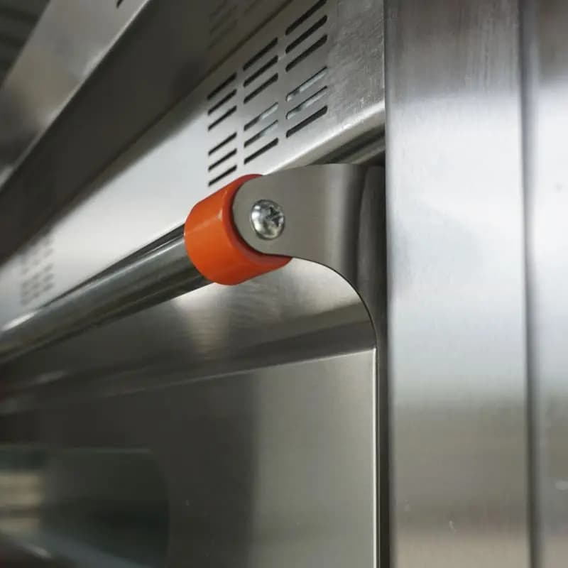 فرن فوسهان من فيفور لخبز البيتا على الطريقة التركية، سطح واحد مع موقد، كهربائي قائم بذاته، تجاري لصنع البيتزا، يوضع على الطاولة - 4