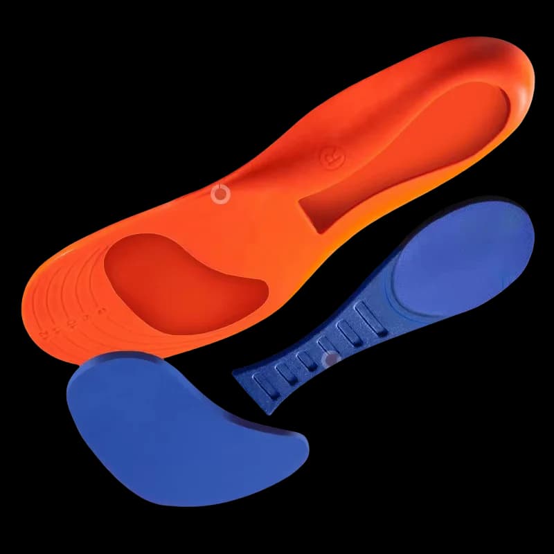 نعال مرنة رياضية لتقويم العظام للأحذية نعل للجنسين تكنولوجيا امتصاص الصدمات نعال ركض قابلة للتنفس - 4