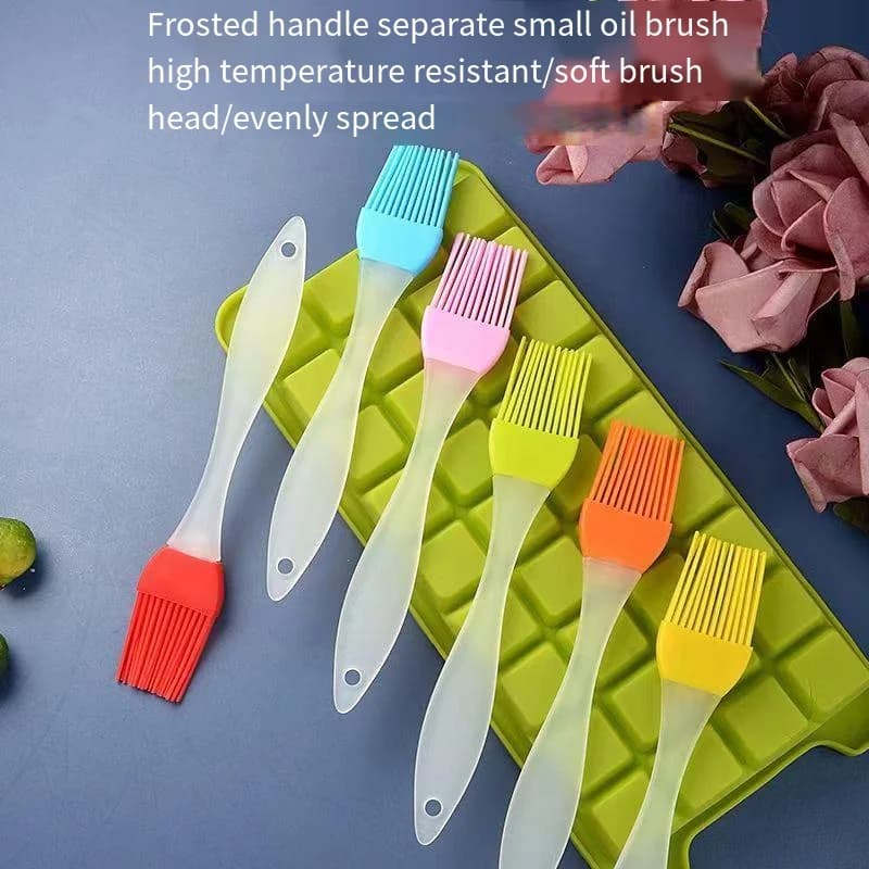 Flour pastry brush can be disassembled silicone cake brush Baking utensil brush Kitchen brush Silicone oil brush barbecue brush - 2