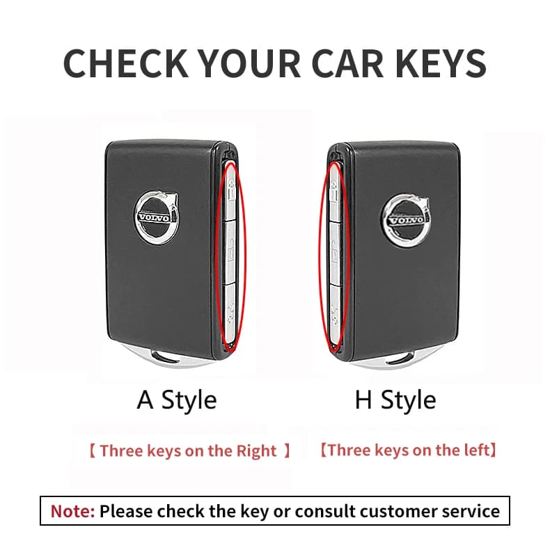 غطاء مفتاح سيارة وحقيبة حماية لسيارات فولفو S60 S90 XC40 XC60 XC90 V60 V90 Polestar 1 Polestar 2 - 2