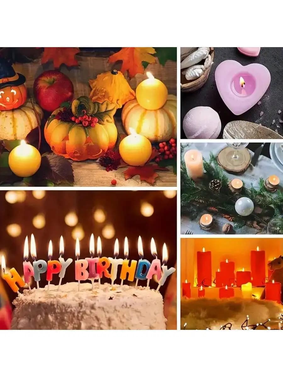 200 Feet Candle Wicks Roll 24 PLY Braided Candle Wicks Candle Wick Core Spool and 100 Pcs Metal Candle Wick Sustainer Tabs for C - 3
