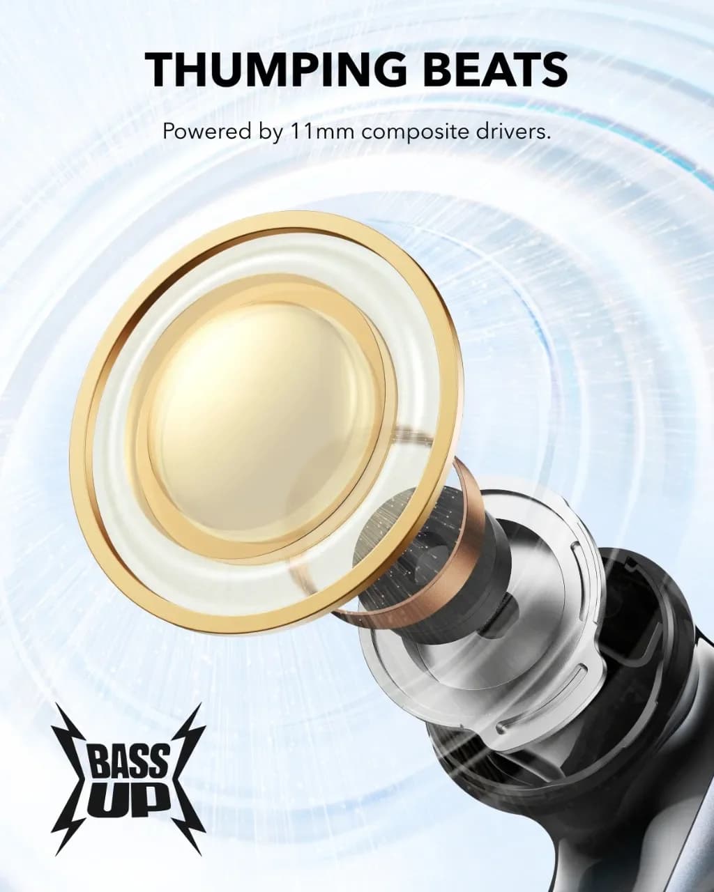 Soundcore P40i by Anker, Noise Cancelling Wireless Earbuds, Adaptive Noise Cancelling to Environments, Heavy Bass, 60H Playtime - 4