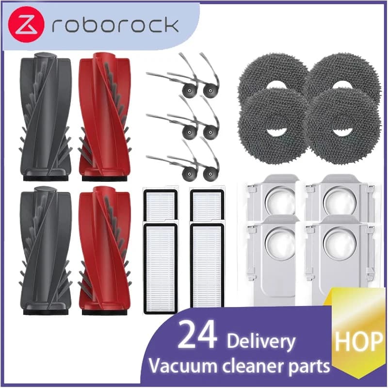 Roborock Qrevo 5AE / Curv / CurvC / Curv S5X 5A1 5XC / Edge / EdgeC / Edge S5A 5V1  Parts Brush Filter Mop Bag