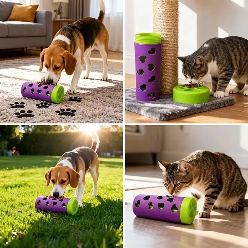 1PC Rubber Dog Molar Toothbrush Toys Chew Cleaning Teeth Safe Puppy Dental Care Soft Pet Cleaning Toy Supplies Pet accessories - 2