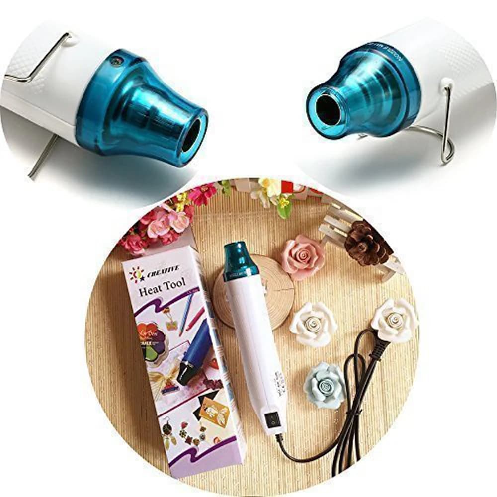 Hot Air Gun 220V/110V Heat Gun for DIY Crafts Candle Making Supplies Wax Melting Tools - 6