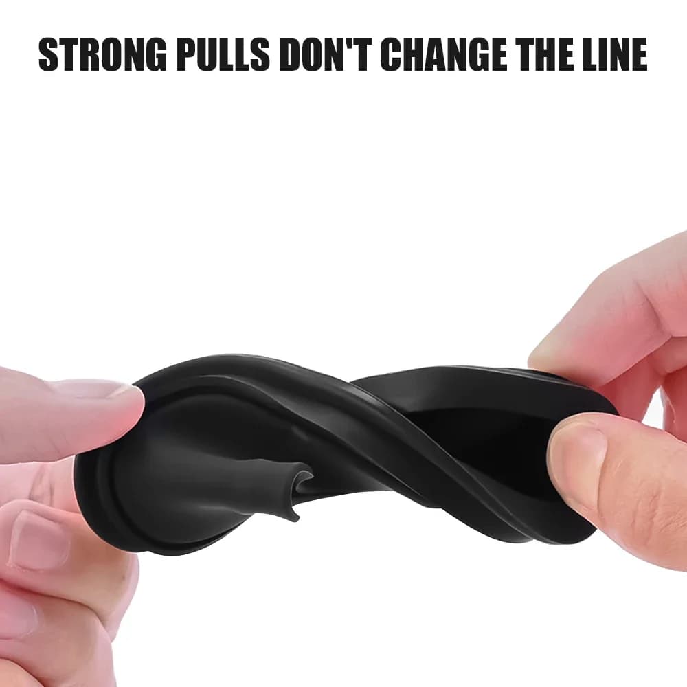 غطاء قفل باب سيارة من السيليكون مع ممتص صدمات لسيارات فولفو XC90 V90 V60 XC60 V40 EC40 EX40 S80 S60 S90 C40 XC40 V70 - 5