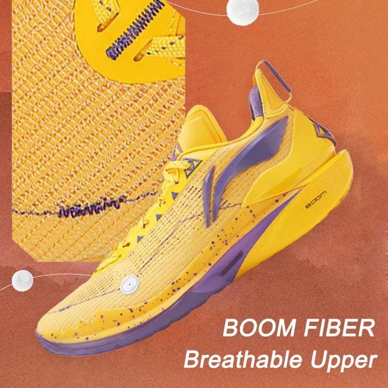 أحذية كرة سلة للرجال من لي نينغ جيمي باتلر 2 احترافية مبطنة متينة أحذية رياضية قابلة للتنفس من لي نينغ ABAT081 - 5