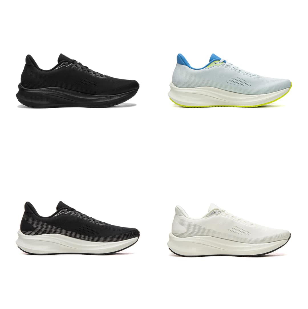 لي-نينغ حذاء جري ريد هاير 9 للسباقات للرجال فوم خفيف جداً قابل للتنفس متين مقاوم للانزلاق أحذية تدريب من لي-نينغ ARPW003 - 2