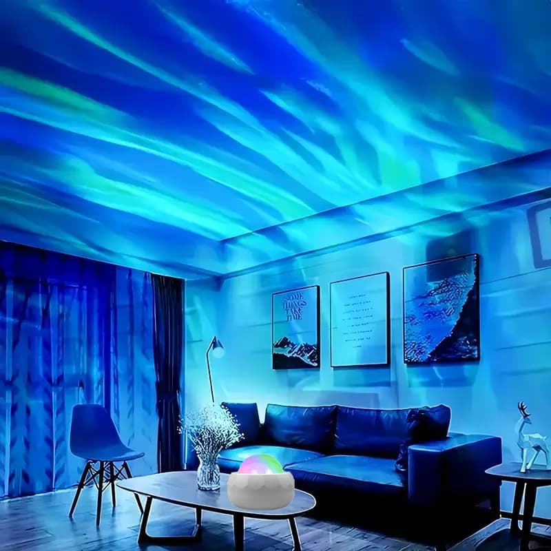 Galaxy Starry Sky Projector Light LED Night Light Remote Control 7 Modes USB Plug-in for Kids Room Party Decor Gift Auto Rotate - 6