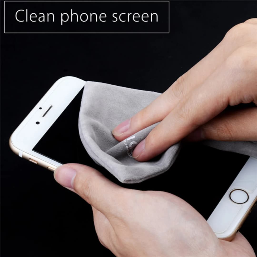 ORICO SA1810 Phone Storage Velvet Bag Storage for USB Charger/USB Cable/Power Bank/Phone Gray Color  180*100mm - 5