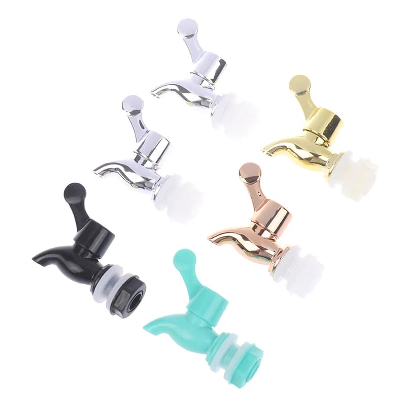 صنبور مياه 12 مم مانع للتسرب مع فلتر للنبيذ، مناسب لزجاجات النبيذ والبراميل وخزانات المياه - 3